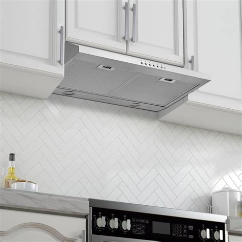 30 in. UC64NL Ducted Under-Cabinet Range Hood in Stainless Steel with ...