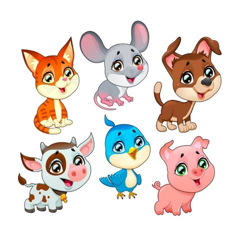 Download Cartoon Animals for free | Cartoon animals, Cute cartoon ...