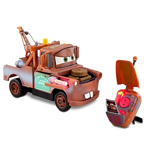 NIB Disney Pixar Cars 2 Transforming Mater Remote Control Vehicle | eBay