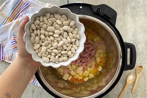 Instant Pot Navy Bean Soup - Corrie Cooks