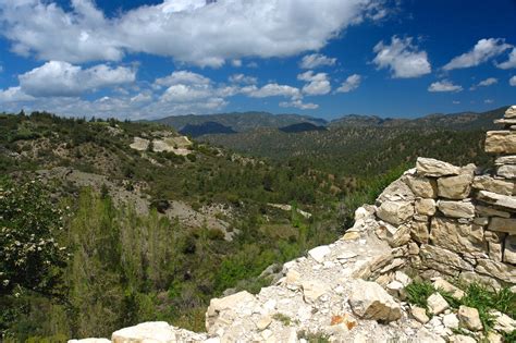 Troodos mountains in Cyprus