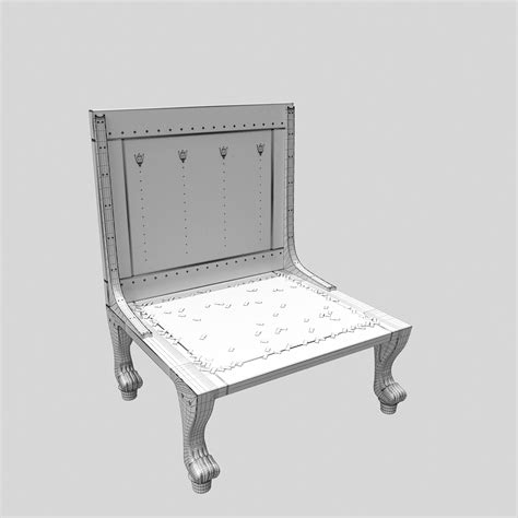 ArtStation - Egyptian Furniture Kit - Egyptian Low Chair | Resources