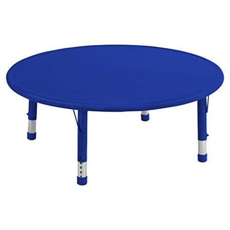 ECR4Kids 45 Round Resin Activity Table Blue >>> You can find more details by visiting the image ...
