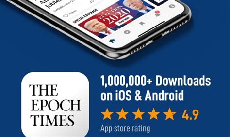 Epoch Times #1 in App Store Newspaper Category | The Epoch Times