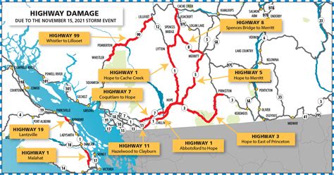 Transportation and infrastructure projects - Province of British Columbia