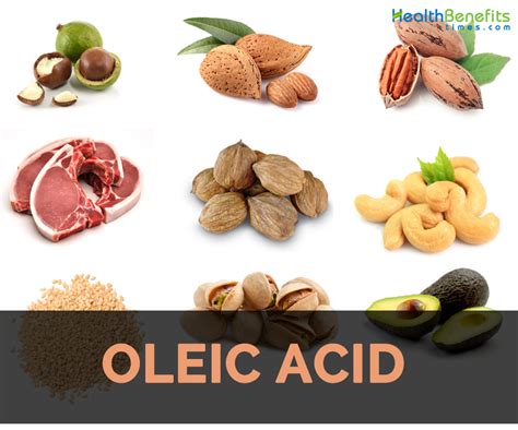 Oleic Acid Benefits And Oleic Acid Foods Sources