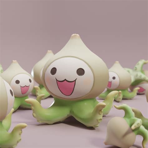 Pachimari fan-art free VR / AR / low-poly 3D model | CGTrader