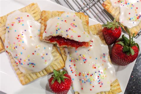 Fresh Strawberry Pop Tarts - Recipes Inspired by Mom