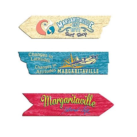 Margaritaville® Directional Sign Outdoor Wall Art - Bed Bath & Beyond