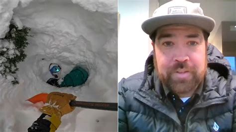 Snowboarder saved from being buried alive in viral video -- and his ...