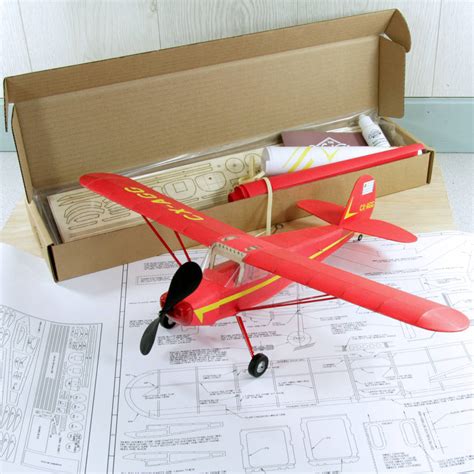 vintage traditional balsa model aircraft kit by cleancut wood | notonthehighstreet.com