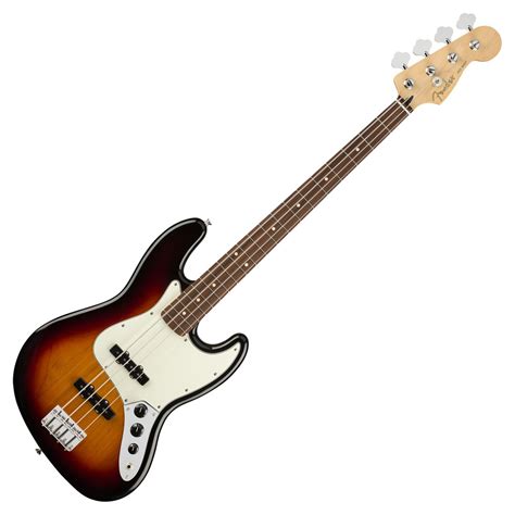 Fender Player Jazz Bass PF, 3-Tone Sunburst at Gear4music