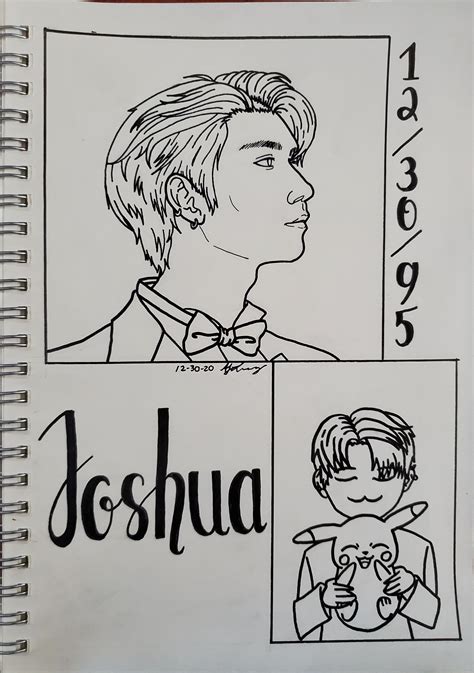 Joshua Fanart for His Birthday : r/seventeen