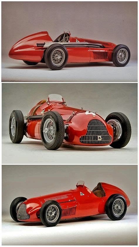 The Alfa Romeo 158 not only took first, second, and third at the very first Formula 1 race on 13 ...