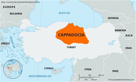 Cappadocia | History, Location, Map, & Facts | Britannica