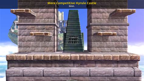 More Competitive Hyrule Castle [Super Smash Bros. Ultimate] [Mods]