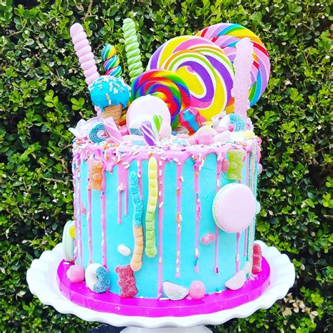 32+ Best Photo of Candy Birthday Cake - davemelillo.com | Candy birthday cakes, Candyland cake ...