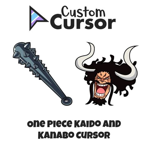 One Piece Kaido and Kanabo cursor – Custom Cursor