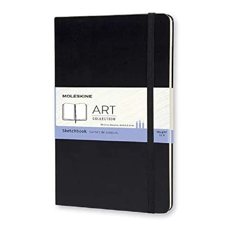 Buy Moleskine Art Sketchbook, Hard Cover, Large (5" x 8.25") Plain ...