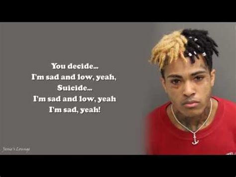 xxxtentacion - sad! lyrics - YouTube