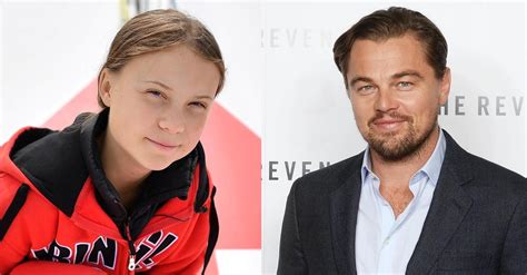 Greta Thunberg and Leonardo DiCaprio post photos of their first meeting