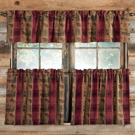 20 The Best Red Rustic Kitchen Curtains