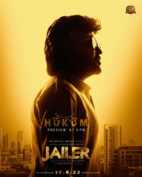 Lyrical Video Of ‘Hukum’ Song From Rajinikanth’s Jailer Is Here! | Kollywood Zone