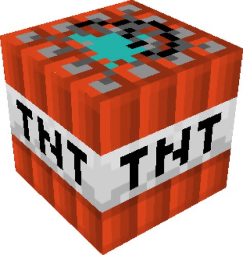 Minecraft Tnt Block - Minecraft Png Image With Transparent Background Png - Free Png Images