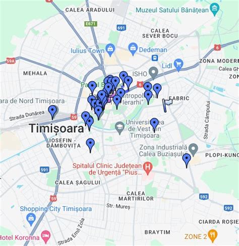 Timisoara City Map - Google My Maps