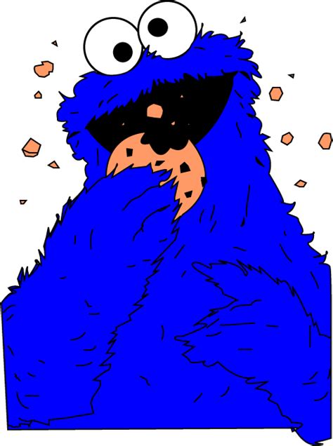 Cookie monster clip art 7 - WikiClipArt
