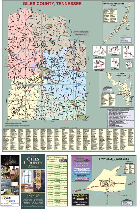 Map of Giles County - Giles County Economic Development Commission