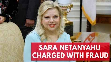 Sara Netanyahu Charged With Fraud For Ordering $96k Worth Of Meals - YouTube