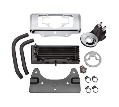 Harley-Davidson Premium Oil Cooler Kit for Touring Models, Chrome | Touring, Harley davidson, Harley