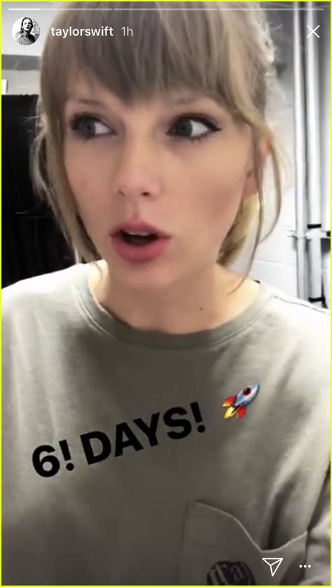 Taylor Swift Shows Fans Her 'Reputation Tour' 'Rocket Sled' : Photo 4076039 | Reputation Tour ...