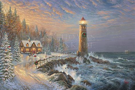 Christmas Lighthouse - LightHouse Galleries