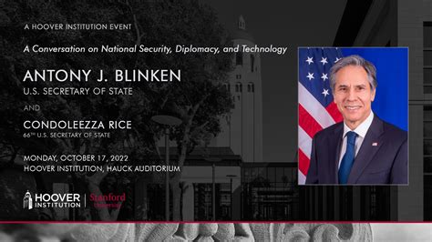 A Conversation On National Security, Diplomacy, And Technology With ...