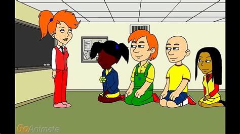 Caillou Turns School into Sesame Workshop/Grounded - Dailymotion Video