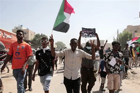 Thousands march across Sudan on 1st anniversary of military coup | ANG