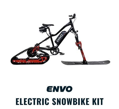 Exciting ENVO Electric Snowbike Conversion Kit - RocketElectrics