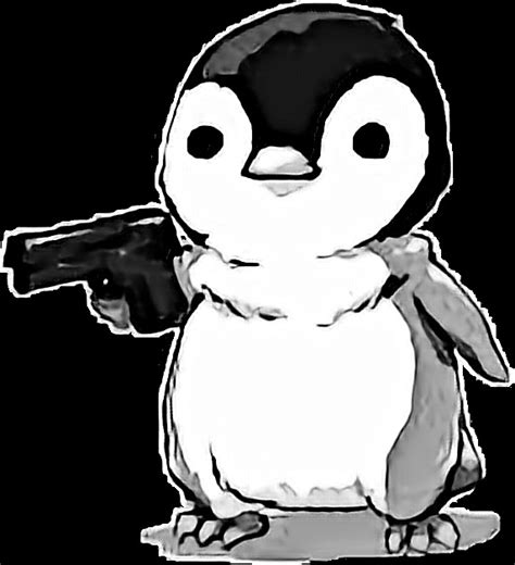 Create meme "penguin meme template, penguin with gun pictures, penguin with a gun picture ...