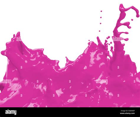 Hot Pink Paint Splatter Stock Photo - Alamy