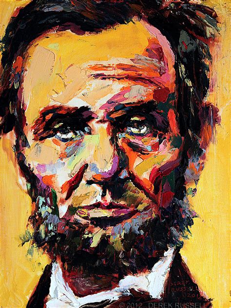 Abraham Lincoln - Original Oil Painting — Derek Russell