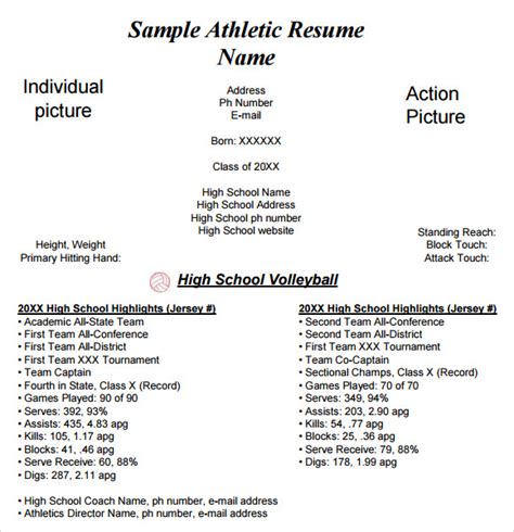 FREE 8+ Sample College Resume Templates in MS Word | PDF