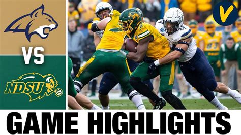 Montana State vs North Dakota State | 2021 FCS Championship Highlights ...