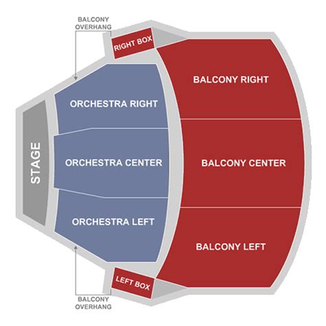 Vic Theater Seating Map | Elcho Table