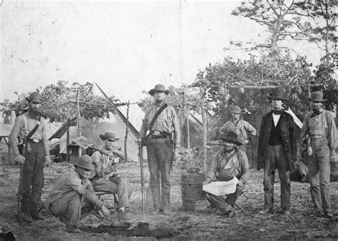 1861 Confederate Camp Examination | Period Photos & Examinations