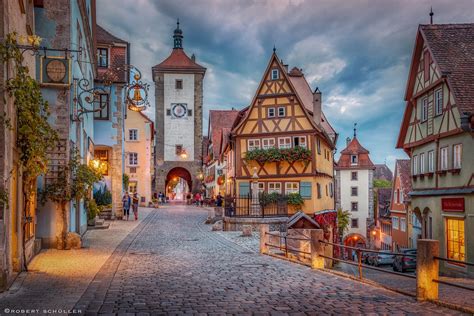 Romantic Germany. | The city Rothenburg on the river Tauber … | Flickr