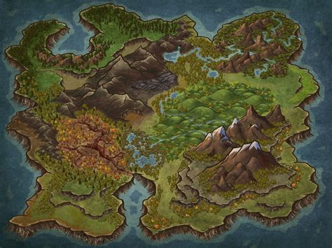 Fantasy Map Template