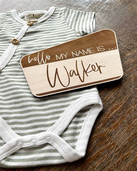 Newborn Baby Announcement Sign Baby Announcement Sign | Etsy | Baby signs, Newborn baby ...