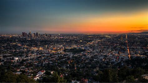 4K Ultra HD Wallpaper: Los Angeles Nightscape